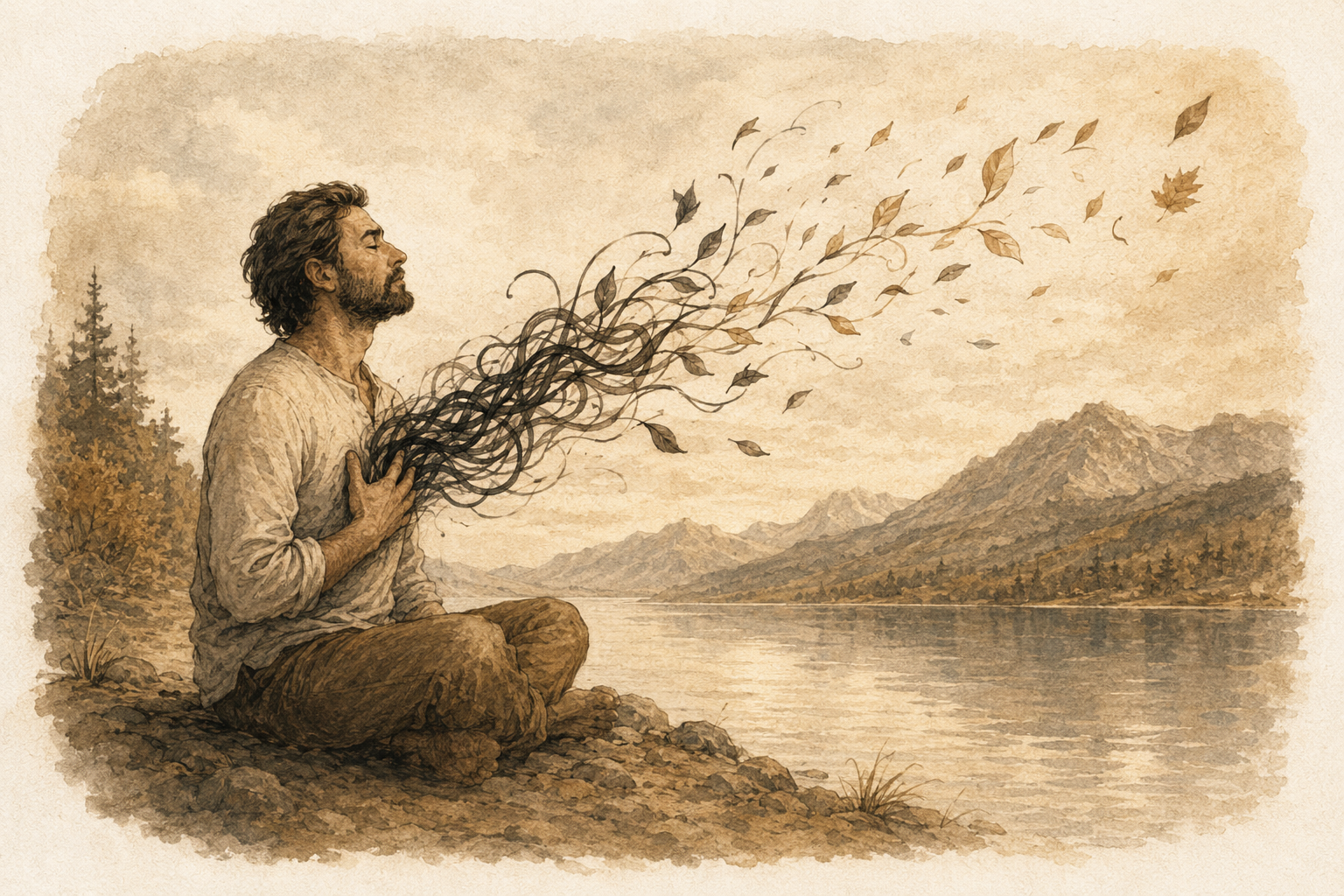Reflective artwork for the bonus chapter A Short Course on Feelings
